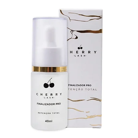 Finalizador Pro Cherry para extensão de cílios 40ml
