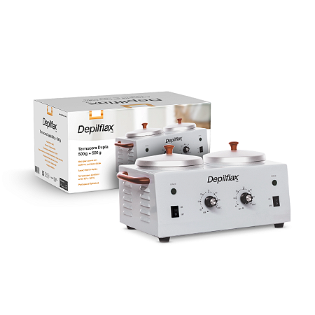 Termocera Dupla 500g + 500g Depilflax