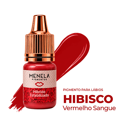 PIGMENTO MENELA VERMELHO HIBISCO 5ML