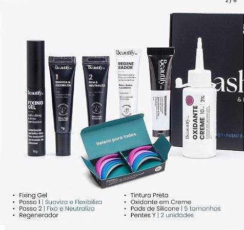 KIT COMPLETO LASH LIFTING - BEAUTIFY PRO
