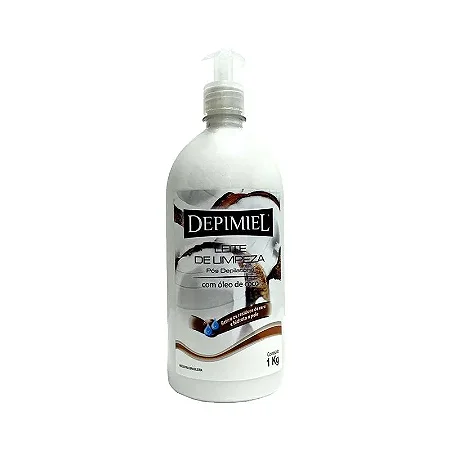 LEITE DE LIMPEZA POS DEPILATORIO  DEPIMIEL 1L