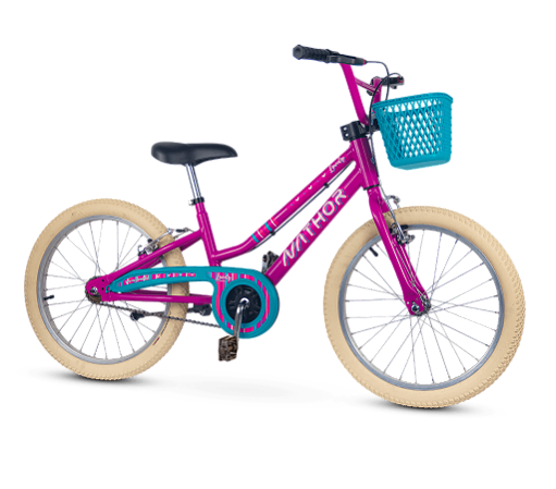 Bicicleta Infantil Nathor Lovely Aro 20