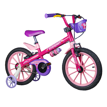 Bicicleta Infantil Nathor Top Girls Aro 16
