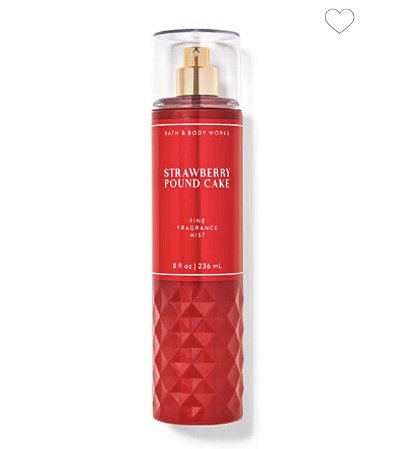 Body Splash STRAWBERRY POUND CAKE