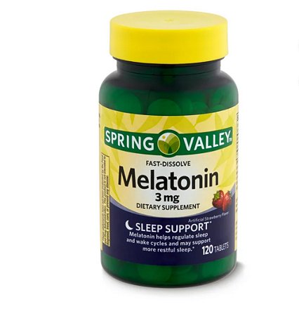 MELATONINA 3 mg - pastilha sabor morango
