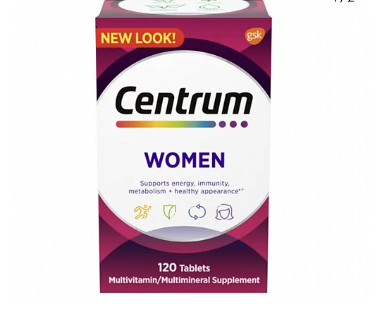 Centrum Women - Multivitamin 100 tablets