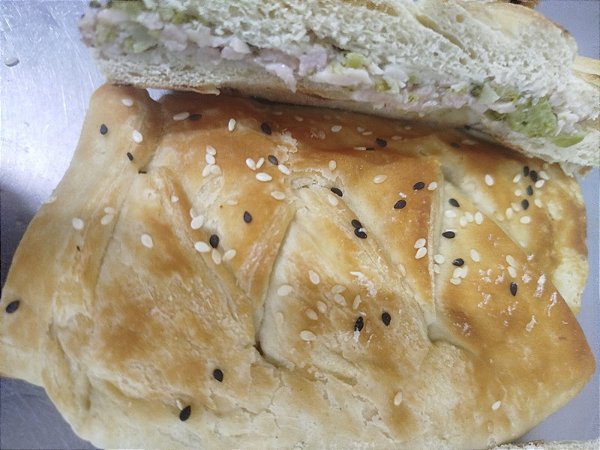 Trança de Peito de Peru com Brócolis