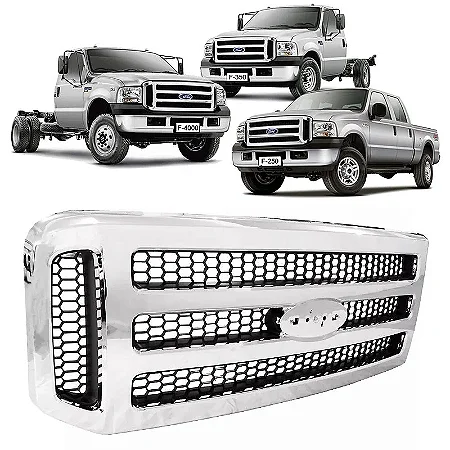 Grade cromada F250 2006/2015