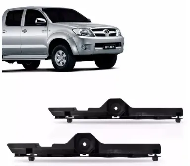 Guia parachoque dianteiro Hilux 2005 2006 2007 2008 2009 2010 2011