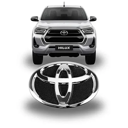 Emblema grade Hilux 2016/2024