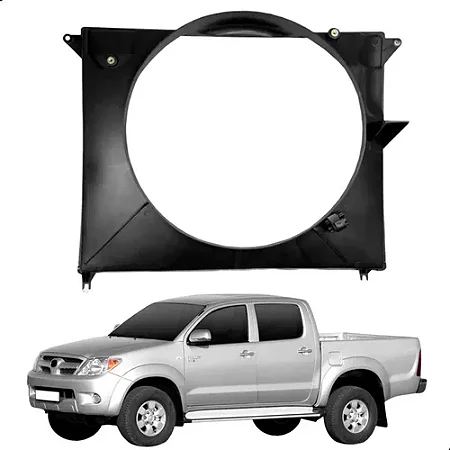 Defletor hélice Radiador Hilux 2005/2015 3.0