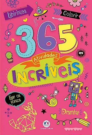 Barbie – 365 atividades e desenhos para colorir – Maior Loja de Brinquedos  da Região