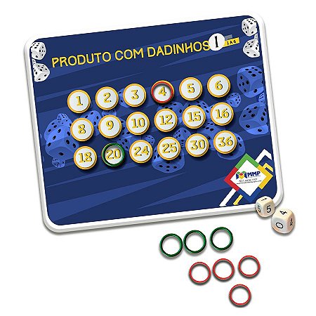 Jogo Tabuada Produto Dadinhos I MMP Brinquedo Pedagogico - Papelaria de  Brinquedo - Brinquedo Pedagógico e Papelaria