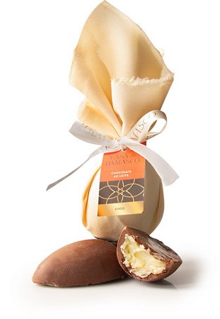 Ovinho de Chocolate Ao Leite recheado com Doce de Coco 140g