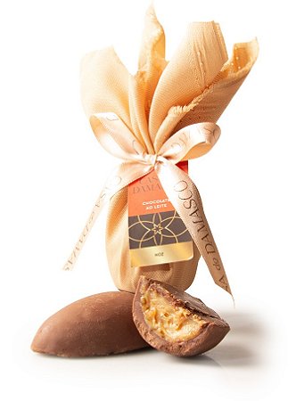 Ovinho de Chocolate Ao Leite recheado com Creme Gourmet de Nozes 140g