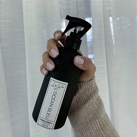 Home Spray L'Océan Bleu - Vidro Preto Fosco