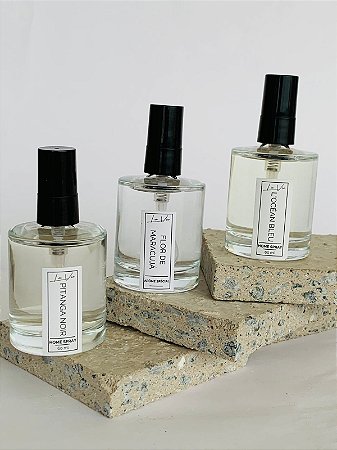Kit Mini Home Spray Flor de Maracujá Pitanga Noir e L'Ocean Bleau