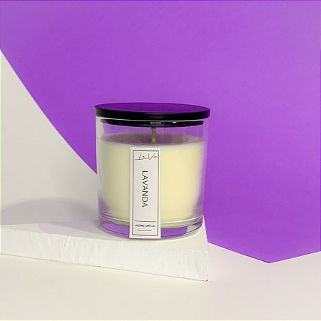 Vela Aromática Lavanda 170g