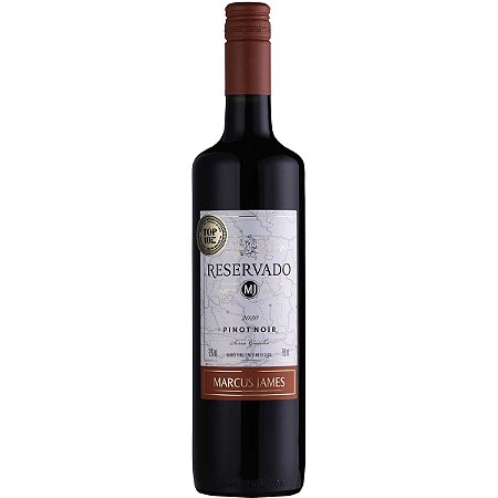 Vinho Pinot Noir Marcus James RESERVADO Tinto Demi-Sec 750ml