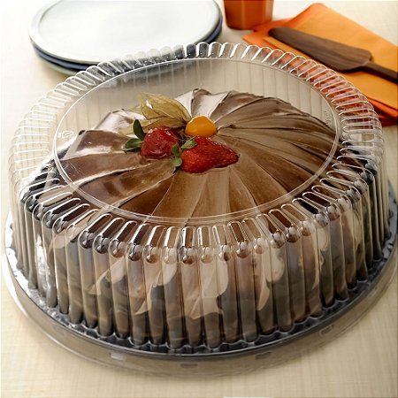 Embalagem Bolo Redondo 29cm Torta Média 2,2kg - Galvanotek 5 uni