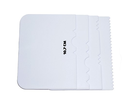 Espátulas Decorativas Branca 4peças - GMEZN838