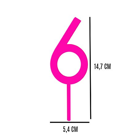 TOPO DE BOLO Nº 6