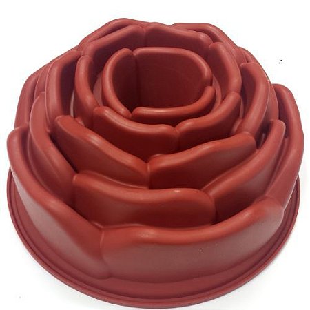Forma de Bolo Rosa - GMEKL70