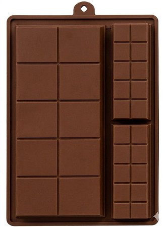 Forma de Silicone Profissional para Barra de Dubai e Chocolates Recheados - Antiaderente