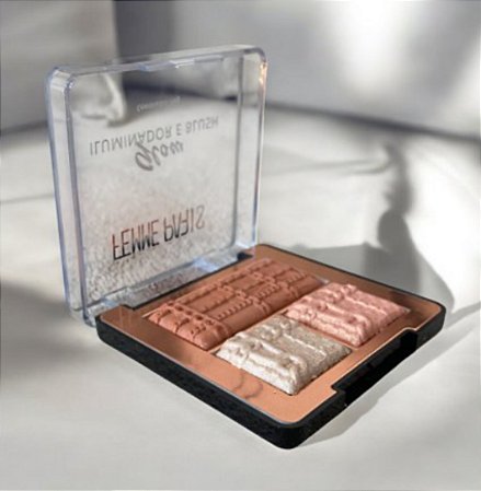 Paleta Iluminador e Blush Femme Paris Cor 02