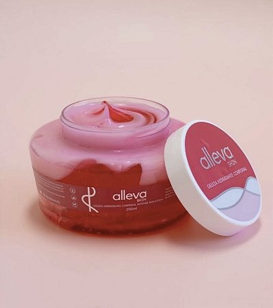 Geleia Hidratante Corporal Rose Essence Alleva