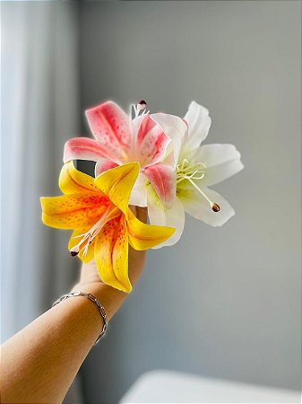 Lírio Decorativo Para Difusor