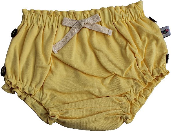 Tapa Fralda Feminino - Amarelo