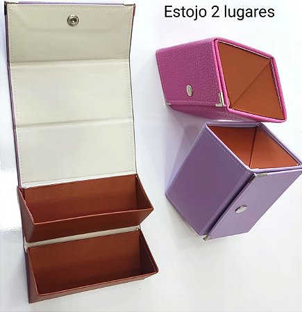 Porta óculos para 2 lugares