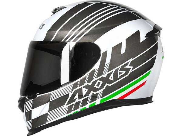 Capacete Axxis Eagle Italy Branco
