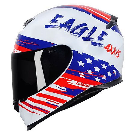 Capacete Axxis Eagle Independence Branco
