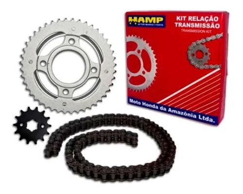 Kit Transmissão Honda  POP 100 2007 ate 2014  HAMP Original