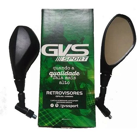 Retrovisor Gvs Bmw com Giro 360 Yamaha