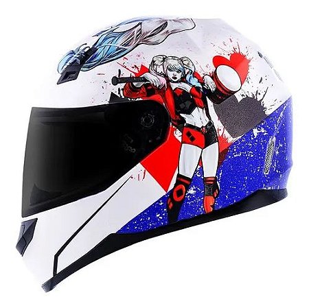 Capacete Norisk Ff391 Harley Quinn - Arlequina