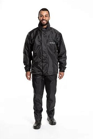 Conjunto Capa De Chuva Pantaneiro Nylon Luxo