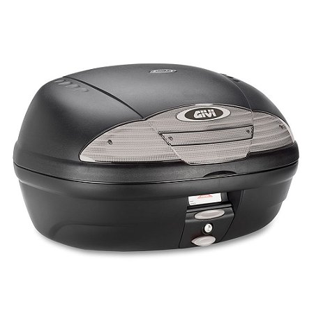 Baú Givi Monolock Simply 2  45 Litros Preto Lente Fume