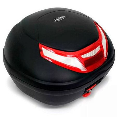 Baú Givi Monolock Flow 35 Litros Preto Lente Bicolor