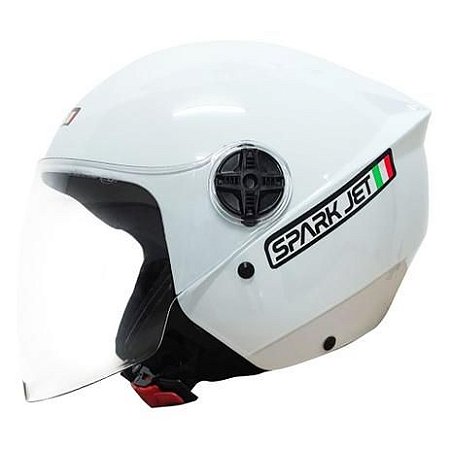 Capacete Ebf New Spark Jet Branco