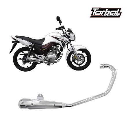 Escapamento Mini Torbal Turuna Titan150 2009~2013 Ex