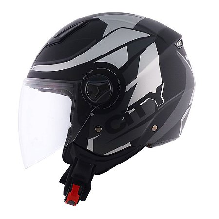 Capacete Norisk Orion City Prata
