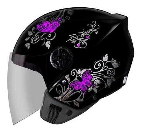 Capacete Ebf New Spark Jet borboleta