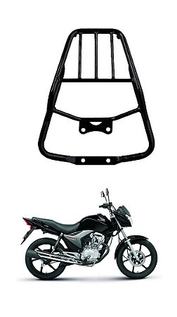 Bagageiro Chapam  tubular  Honda Titan 150/Fan até 2008