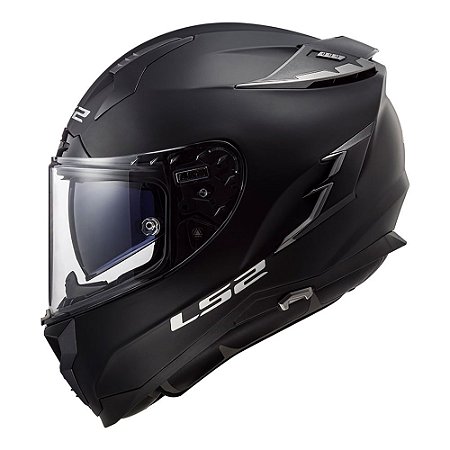 Capacete Ls2 Challenger Monocolor Preto Fosco