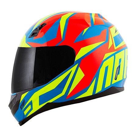 Capacete Norisk ff391 Stunt Cutting Amarelo