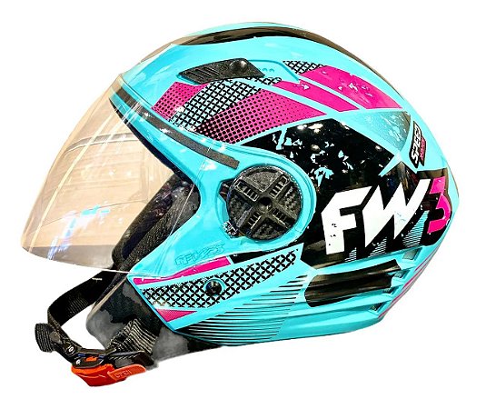 Capacete Fw3 Speed Azul