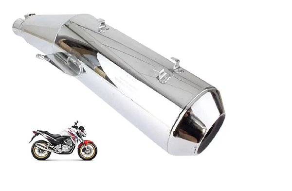 Escapamento Fortuna modelo original cb 300